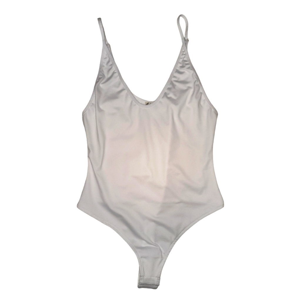 NWOT. Free People White Bodysuit